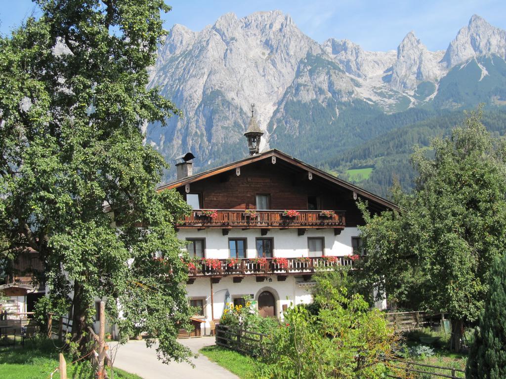 Bio-Bauernhof Rettenbachgut Werfen Extérieur photo