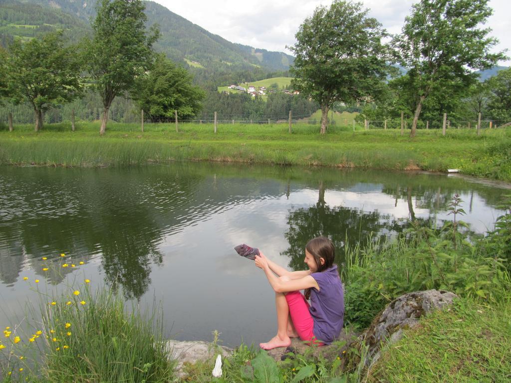 Bio-Bauernhof Rettenbachgut Werfen Extérieur photo